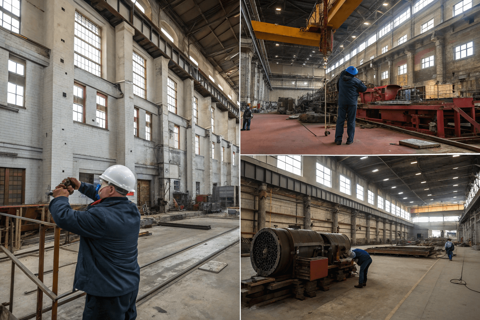 Кейс: Реконструкция завода времен СССР - от техобследования до сдачи объекта. Полный цикл модернизации промышленного объекта с сохранением исторической ценности